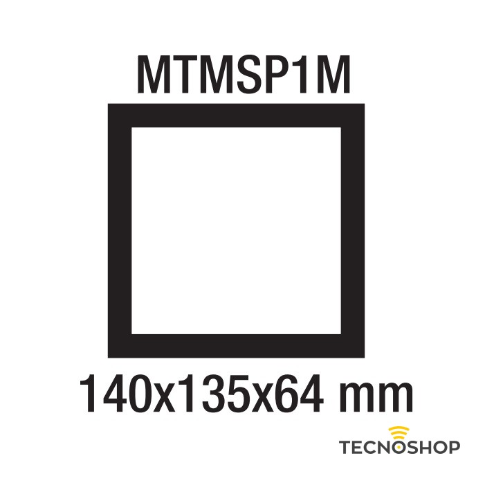 CAME SCATOLA A PARETE 1 MODULO 60020190 MTMSP1M - immagine 2