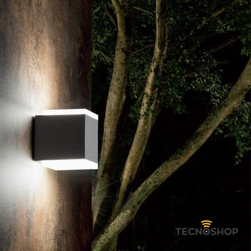 SOVIL APPLIQUE LED UP&DOWN "TANGO" 7,2W 4000K CON FINITURA GRIGIA - immagine 2