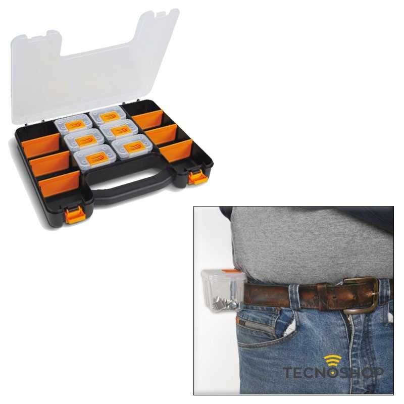 BETA VALIGIA ORGANIZER CON 6 VASCHETTE ASPORTABILI E DIVISORI - immagine 2