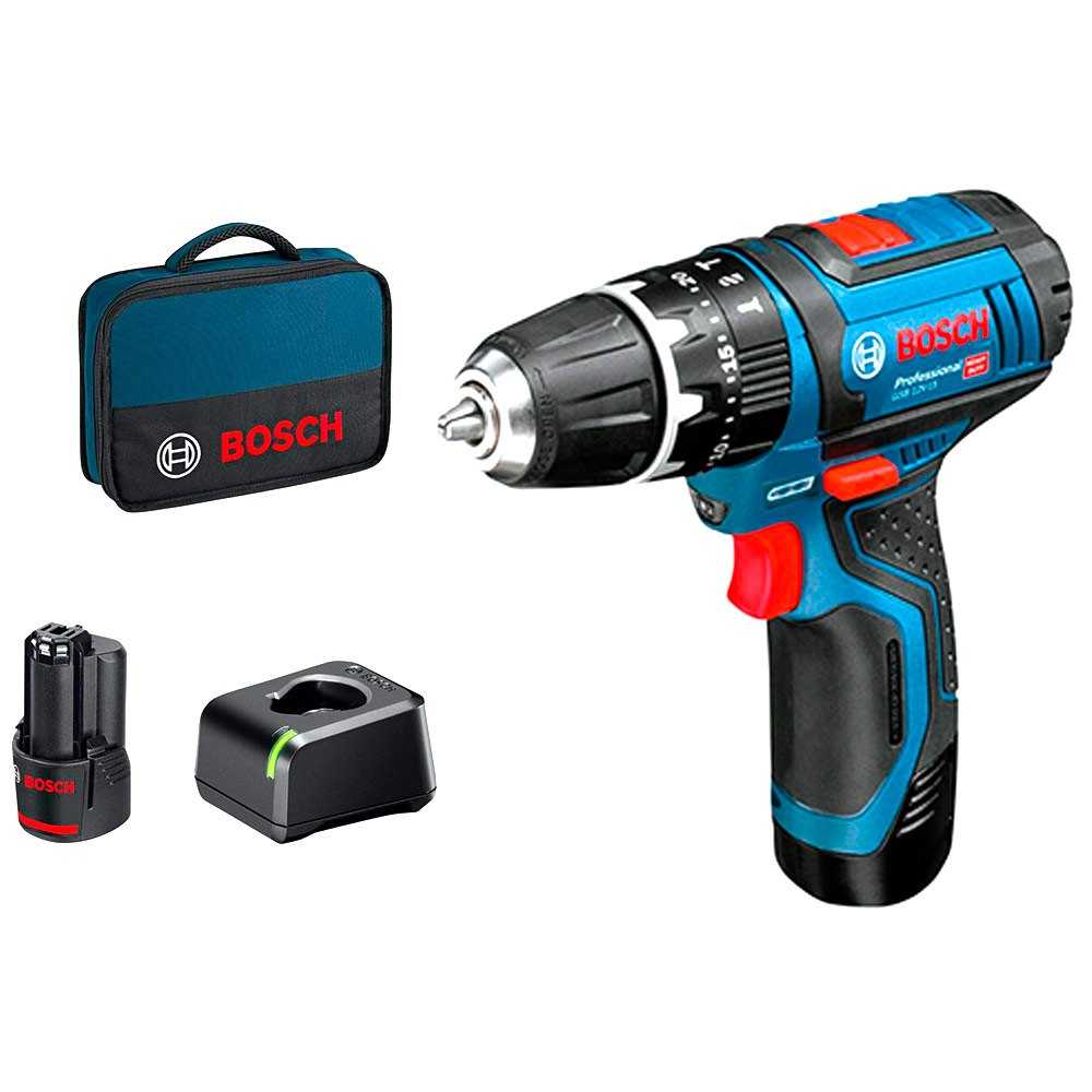 BOSCH TRAPANO/AVVITATORE 12V IN VALIGIA CON 2 BATTERIE 2Ah - immagine 3