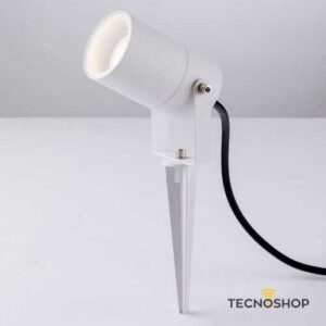 INTEC PICCHETTO DA GIARDINO "AKRON" 1xGU10 IP54 BIANCO