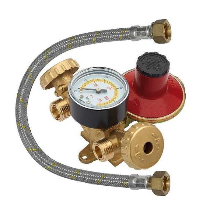 MINICENTRALINA A "Y" CON REGOLATORE 10KG/H E FLESSIBILI DA 50 CM - immagine 2