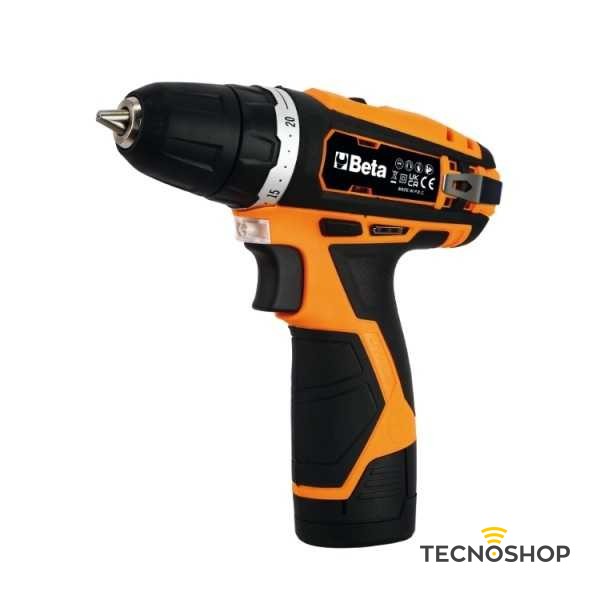 BETA KIT TRAPANO AVVITATORE 12V 1972/K12V-10 + CASSETTA 903E/C42 CHIAVI BUSSOLA - immagine 2