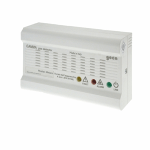 GECA KIT RILEVAZIONE FUGHE GAS METANO + ELETTROVALVOLA DA 3/4"