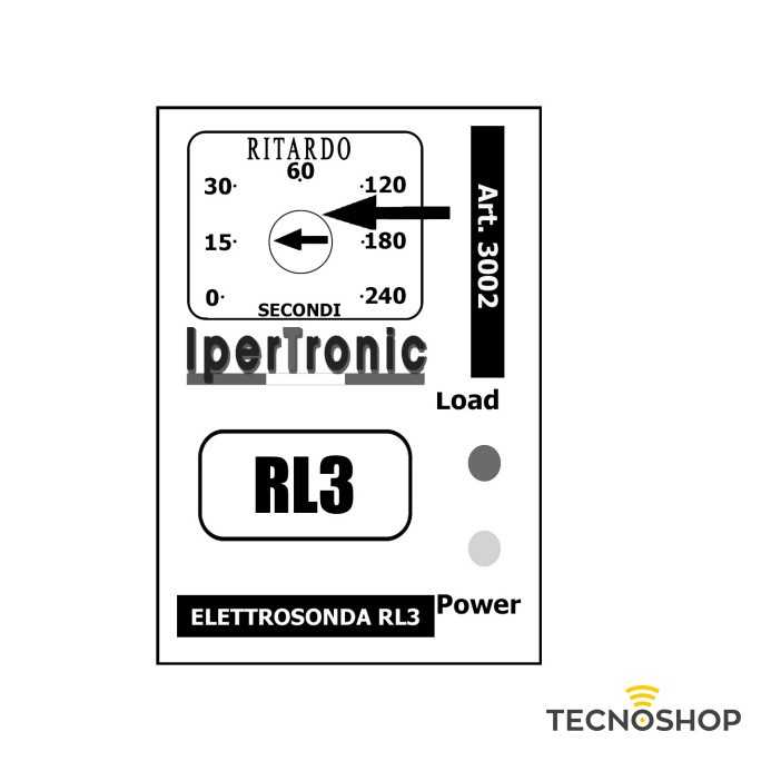 IPERTRONIC ELETTROSONDA RL3 CON FUNZIONE TRIMMER - immagine 2