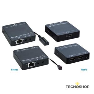EXTENDER HDMI SU 1 CAVO CON RIPETITORE IR PORTATA 55m 1080P