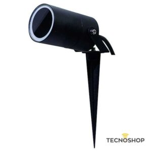 LIFE PICCHETTO DA GIARDINO PER GU10 IP65 IN ALLUMINIO NERO