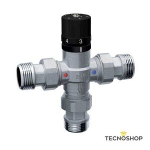 FAR MISCELATORE TERMOSTATICO CON BOCCHETTONI DA 3/4" M