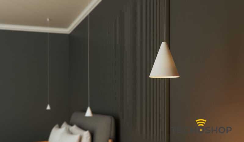 BENEITO SOSPENSIONE LED "ZOE" 7W 3000K 38° BIANCA - immagine 3