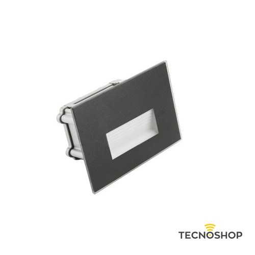 FAI SEGNAPASSO PER 503 IN VETRO NERO 3W IP66 120° TRICOLOR