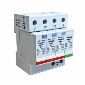 WIMEX SCARICATORE TRIFASE 3P+N 4 POLI 230VAC