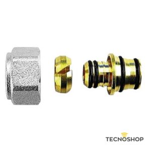 ARTECLIMA ADATTATORE PER TUBO MULTISTRATO Ø16x2 mm NICHELATO