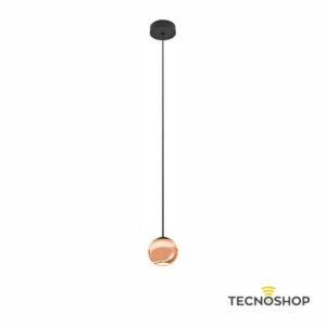 BENEITO SOSPENSIONE LED "BORA" 8,5W 36° 3000K ORO ROSA