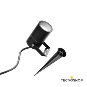 INTEC PICCHETTO DA GIARDINO "AKRON" 1xGU10 IP54 NERO