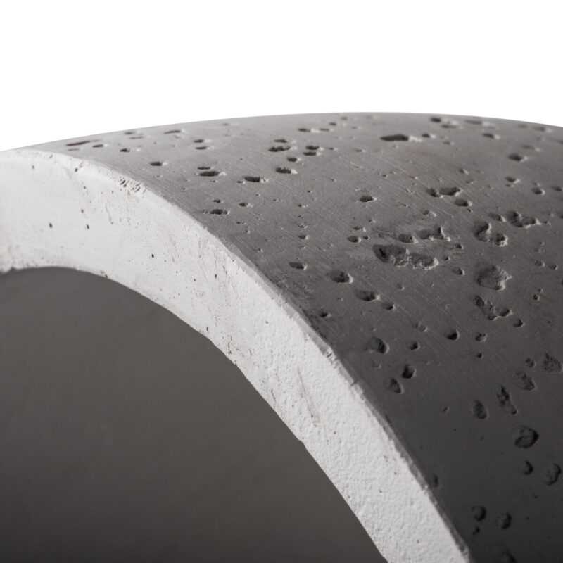 SOSPENSIONE IN CEMENTO GRIGIO D.20mm CON PORTALAMPADA E27 - immagine 3