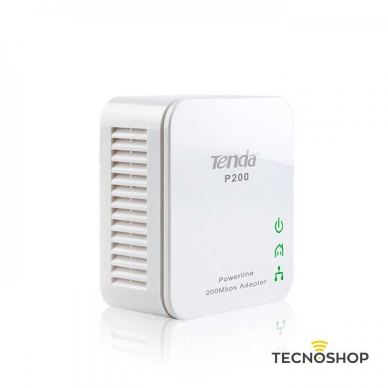 TENDA POWERLINE NT-P200 MINI ADATTATORE DI RETE SINGOLO