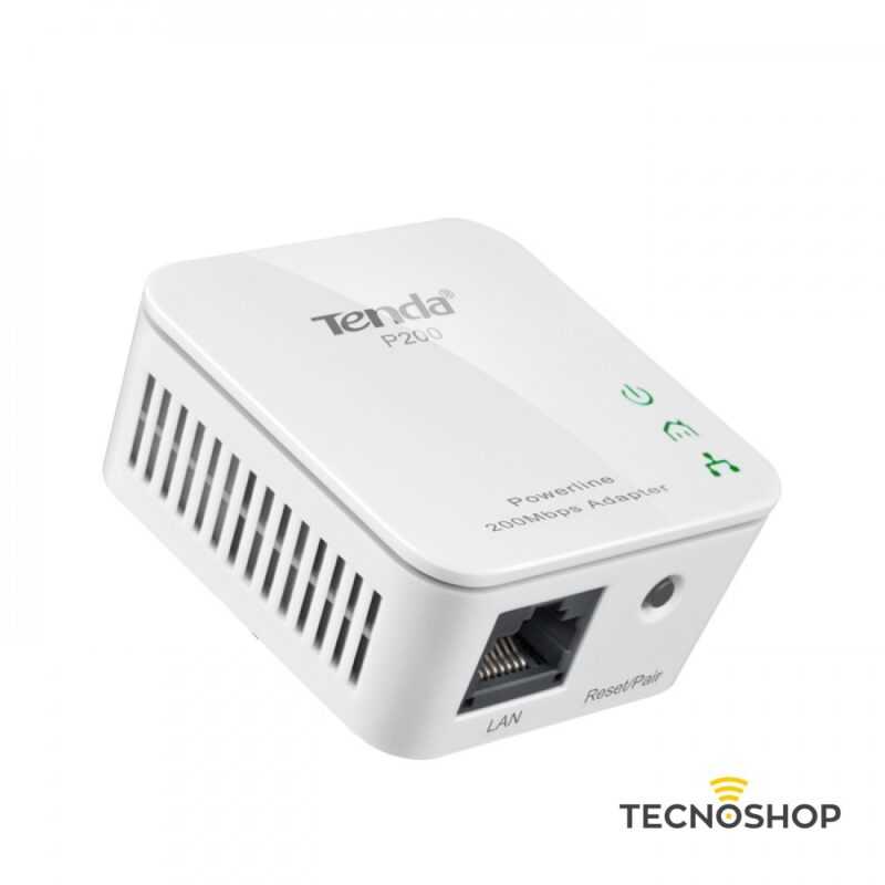 TENDA POWERLINE NT-P200 MINI ADATTATORE DI RETE SINGOLO - immagine 3