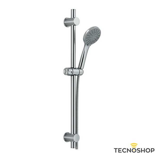 GABOLI SALISCENDI CROMATO H.70 cm CON DOCCIA 5 GETTI E FLESSIBILE