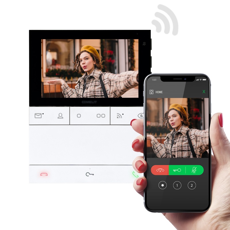 COMELIT VIDEOCITOFONO PEOPLE VIVAVOCE WI-FI 5. SB2