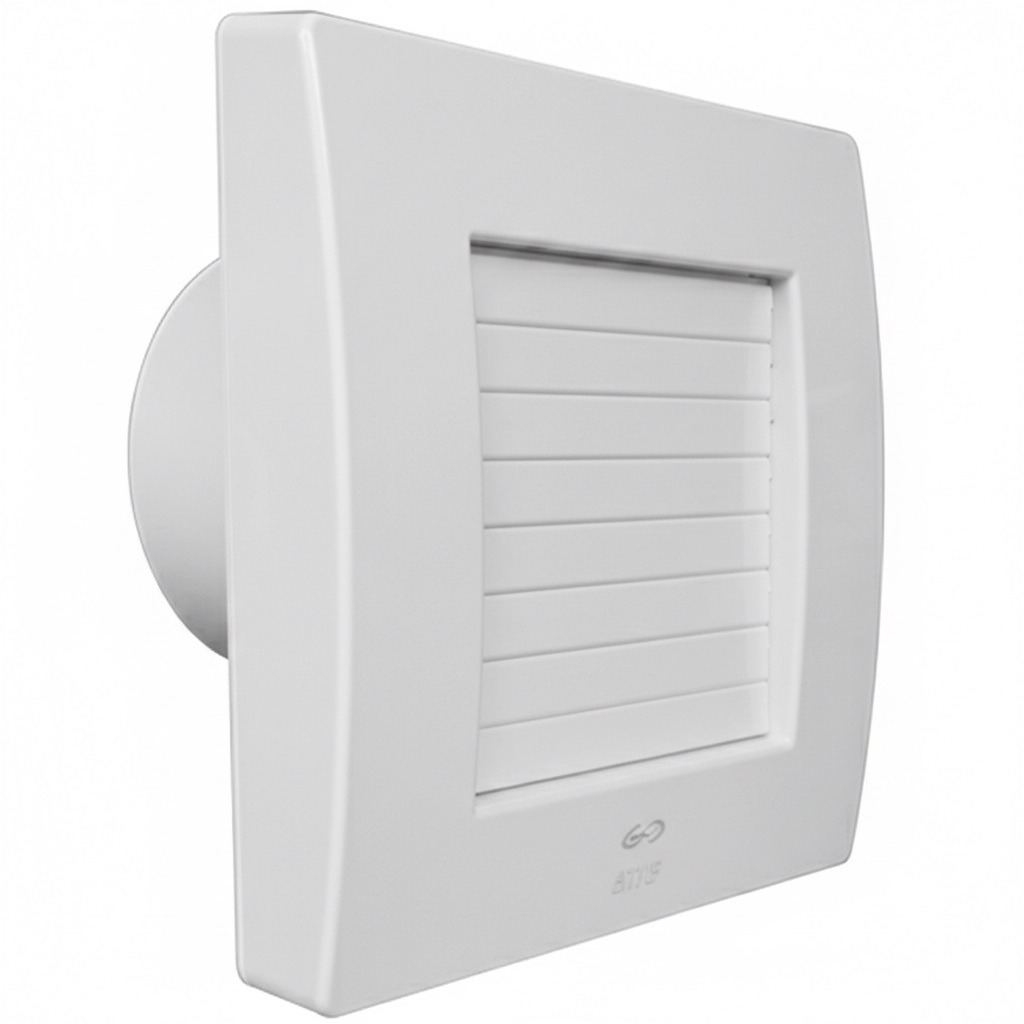 AVE ASPIRATORE "VNA100HT" CON ALETTE AUTOMATICHE E FUNZIONE TIMER + UMIDOSTATO D.100mm
