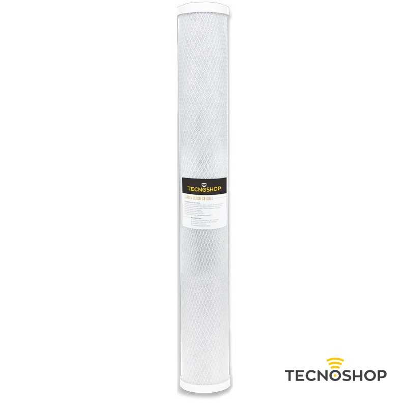 CARTUCCIA FILTRANTE AI CARBONI ATTIVI 20" GOLD NOCE DI COCCO