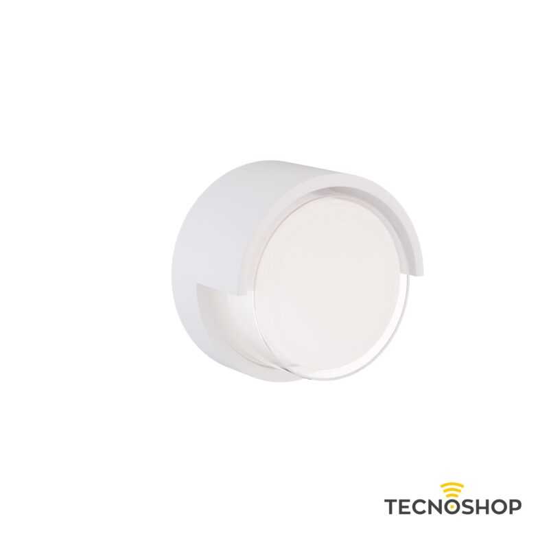 BENEITO APPLIQUE TONDO "BLIS R" 15W TRICOLOR 1000LM IP65 BIANCO