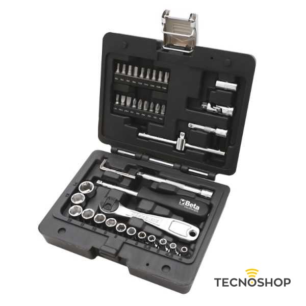 BETA KIT TRAPANO AVVITATORE 12V 1972/K12V-10 + CASSETTA 903E/C42 CHIAVI BUSSOLA - immagine 4