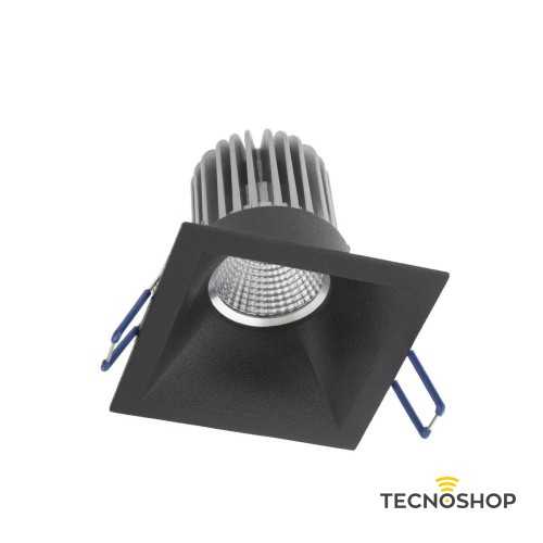 ARELUX XKONE FARETTO QUADRATO NERO OPACO 1xGU10