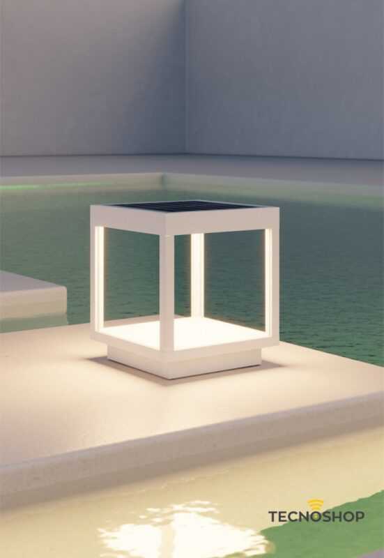 BENEITO LAMPADA LED SOLARE "VISOR" 3000K 3,5W BIANCA - immagine 3