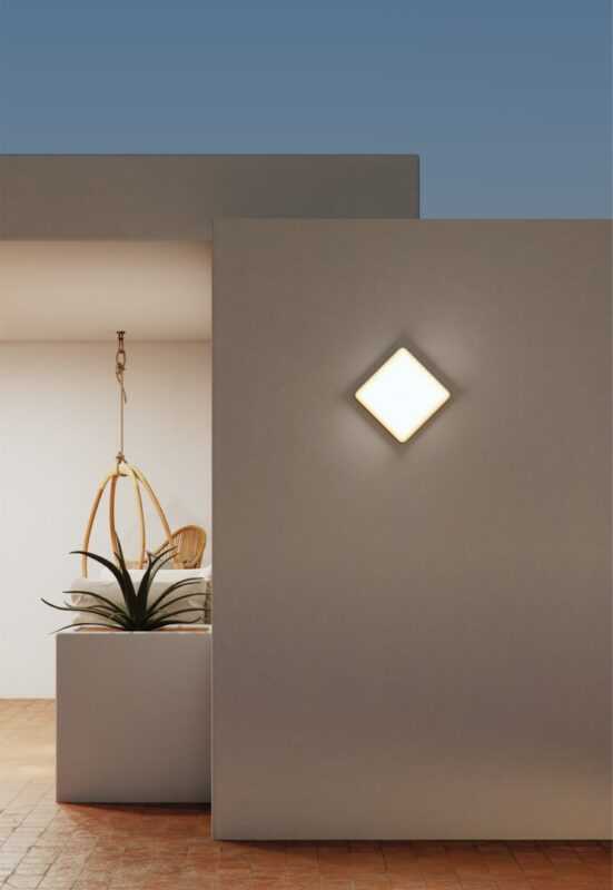 BENEITO PLAFONIERA "KORA" QUADRATA 25W 3000LM TRICOLOR IP54 - immagine 3