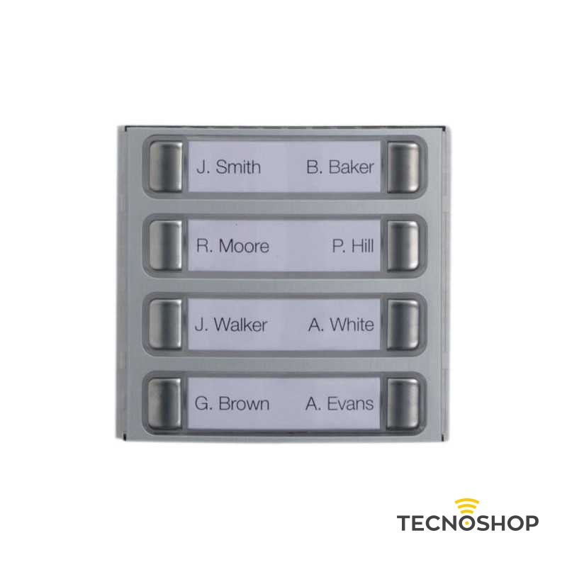 CAME FRONTALE 60020140 MTMF8P CON 8 PULSANTI