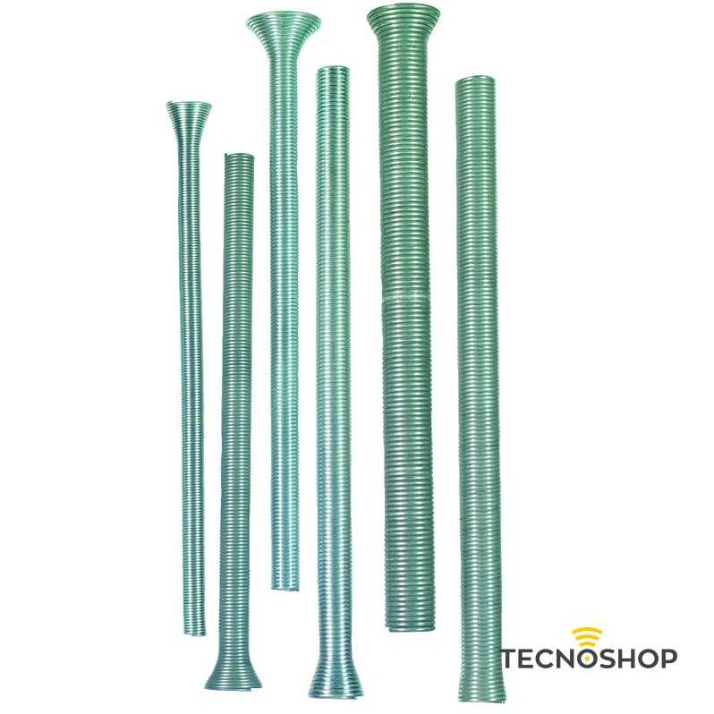 KIT 6 PEZZI MOLLE CURVATUBO PER CONDIZIONAMENTO