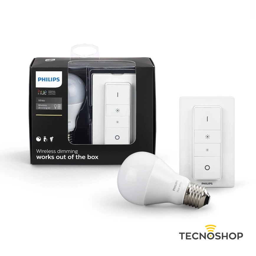 PHILIPS HUE DIMMING KIT LAMPADA LED E27 2700K WIRELESS - immagine 2