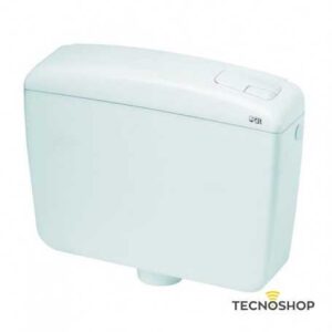 CASSETTA BETA PLUS COIBENTATA 2 PULSANTI SENZA RUBINETTO BIANCA