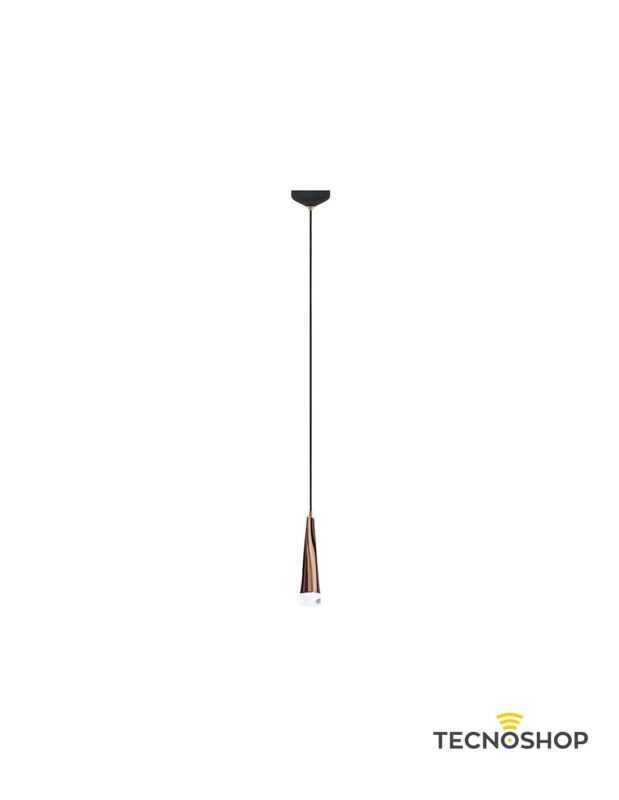 VIVIDA SOSPENSIONE "TWIST" 5W 3000K 400LM ORO ROSA - immagine 2