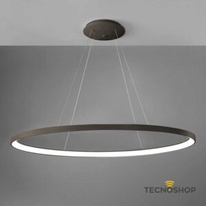 VIVIDA SOSPENSIONE LIFERING-O 80W 6000LM 3000K-4000K 120cm BRONZO