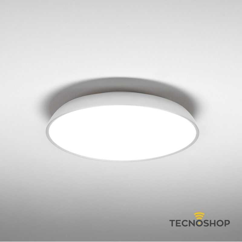 VIVIDA PLAFONE LED "PINCO" DIMMERABILE 40W 3000K/4000K D.45cm BIANCO