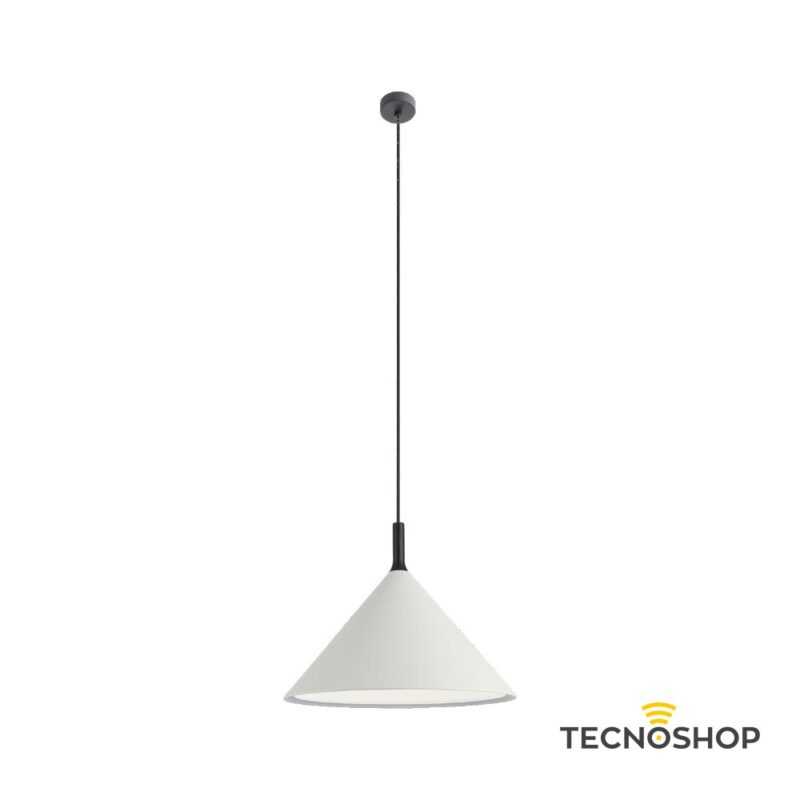 SOSPENSIONE "JAAP" BEIGE SABBIATO CON PORTALAMPADA E27 - immagine 2