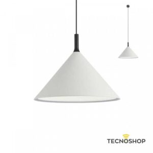 SOSPENSIONE "JAAP" BEIGE SABBIATO CON PORTALAMPADA E27