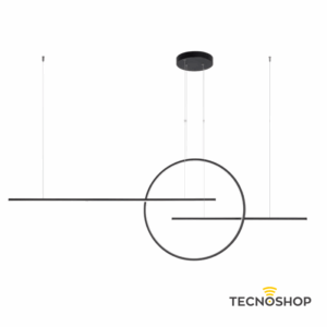 SOSPENSIONE BALANCE 47W 3000K 2865LM 150CM DIMMERABILE - NERA