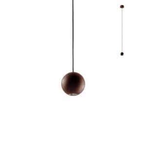 REDO SOSPENSIONE OBO 4,5W 3000K COLORE CAFFE' SABBIATO