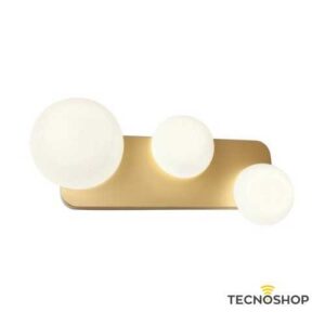 REDO APPLIQUE MOD. LUMIEN 3XG9 ORO OPACO