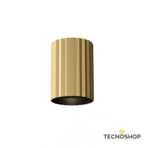 REDO PLAFONE A SOFFITO "DELPHI" 1XGU10 ORO OPACO