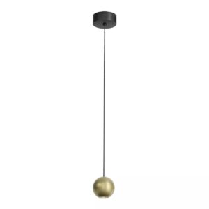 REDO OBO SOSPENSIONE LED 8,5W 3000K OTTONE SPAZZOLATO