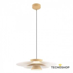 SOSPENSIONE FARGO 16,5W 3000K1850LM Ø50 BIANCO MATT/ORO MATT