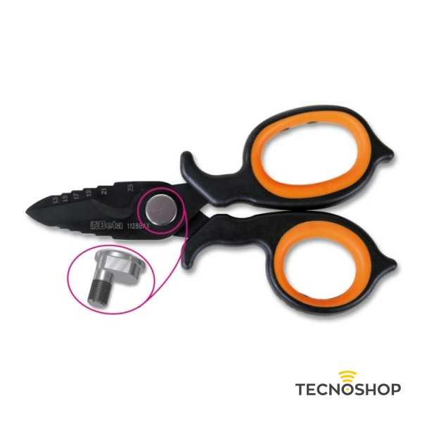 BETA FORBICI 1128BAX CON PROFILI A FRESA IN ACCIAIO INOX - immagine 3