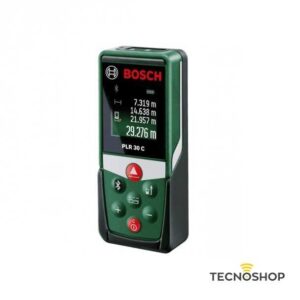 BOSCH MISURATORE DI DISTANZE LASER "PLR30C" 0,05-30m 2x1,5V (AAA)
