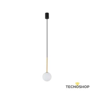 NOWODVORSKI SOSPENSIONE "KARO" 1xG9 CON FINITURA NERO/ORO