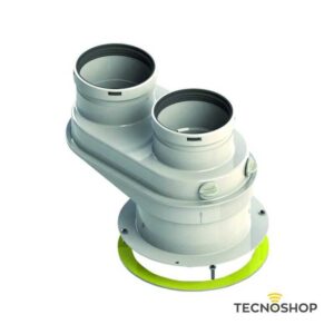 SDOPPIATORE ASPIRAZIONE/SCARICO PER CALDAIE A CONDENSAZIONE