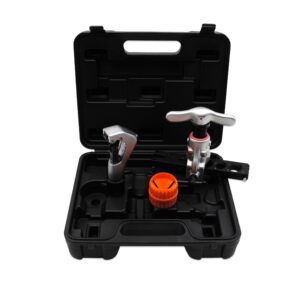 TECNOGAS KIT FLANGIATRICE A FRIZIONE 45° CON TAGLIATUBO E SBAVATUBO